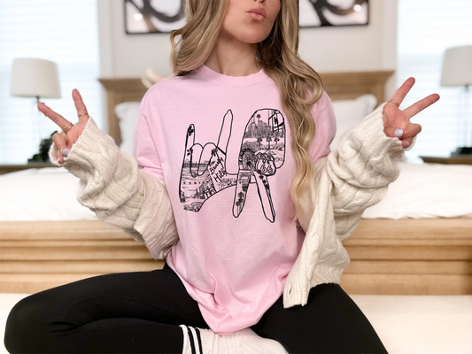 Hearts to Los Angeles Shirt - All Proceeds to Victims of LA Wildfires