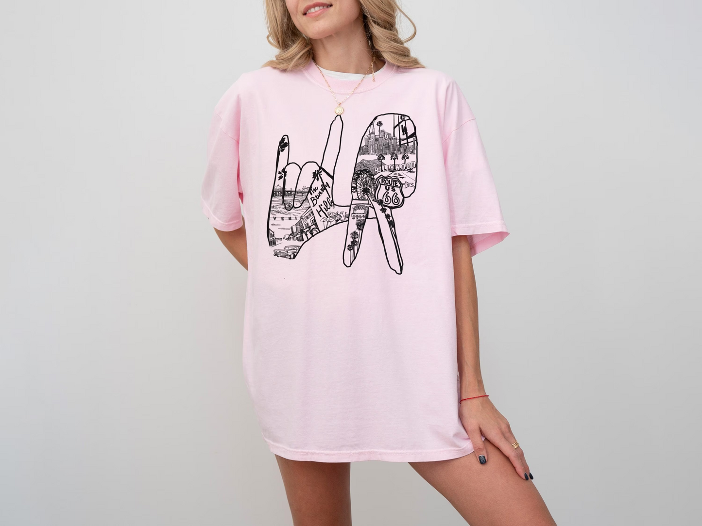 Hearts to Los Angeles Shirt - All Proceeds to Victims of LA Wildfires