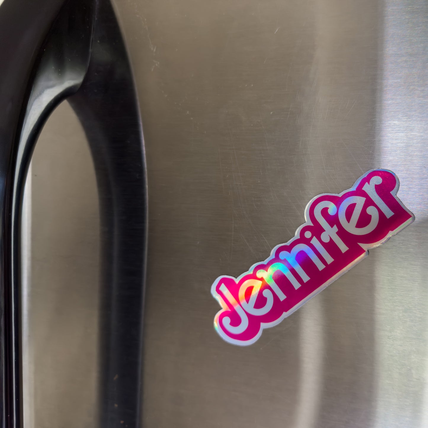 Custom Name Holographic Magnet