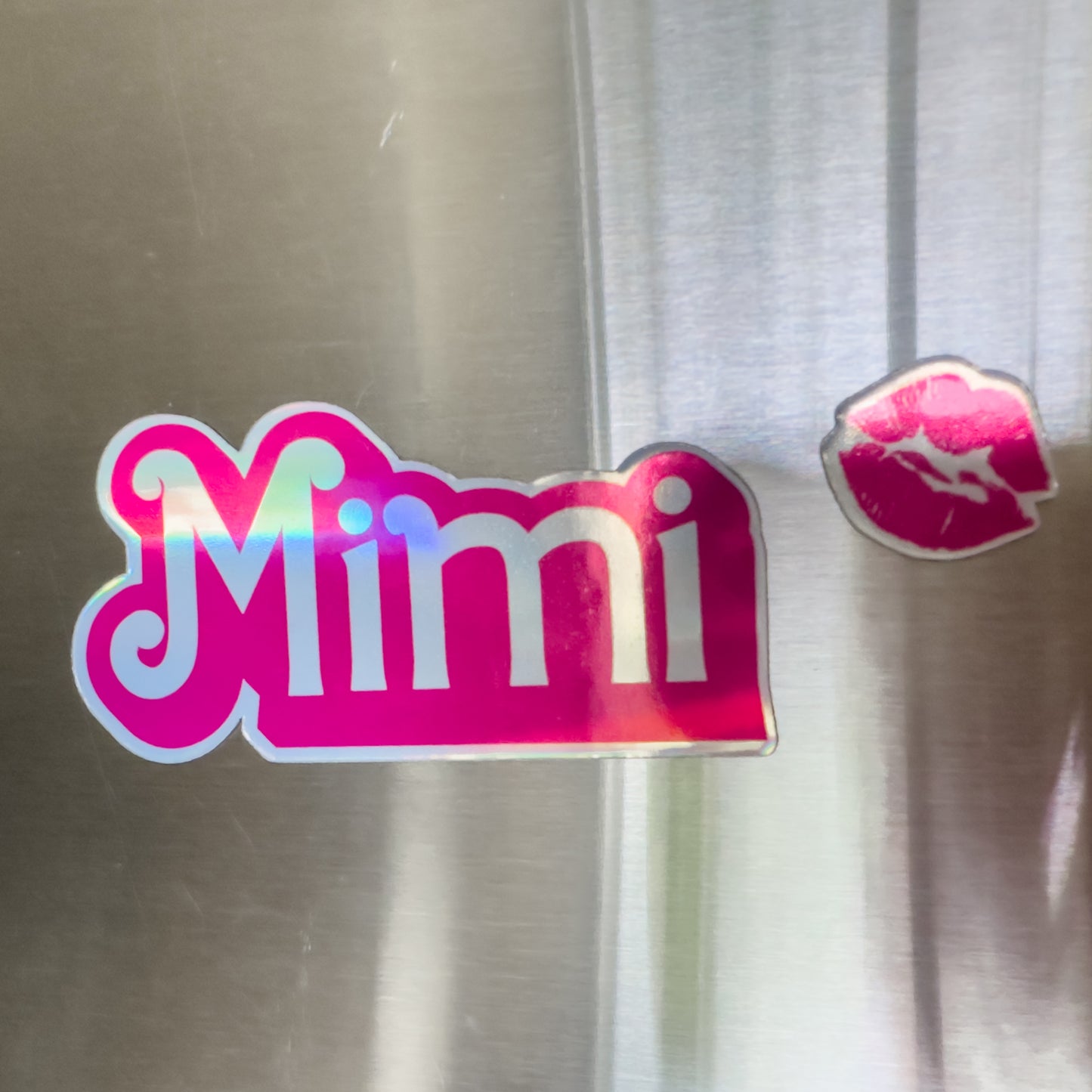 Custom Name Holographic Magnet