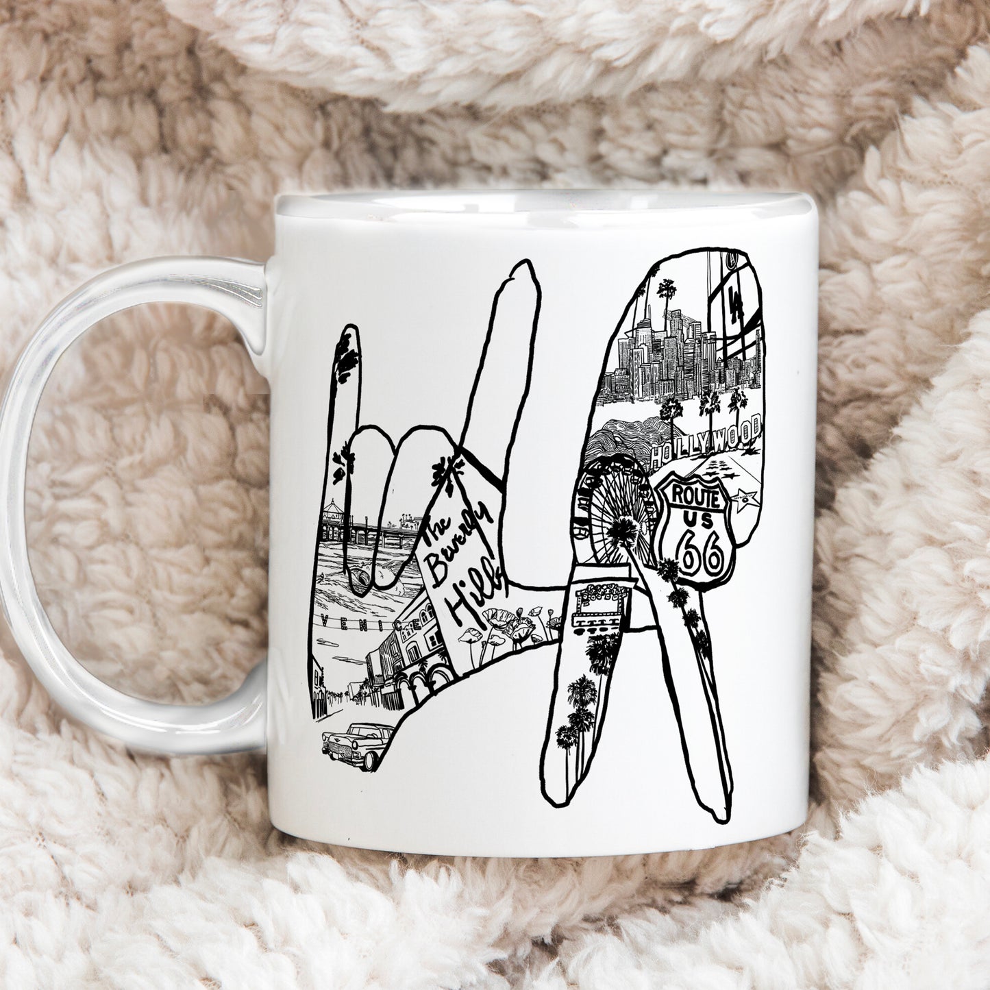 I Love L.A. Mug - All Proceeds to helping LA Wildfire Victims