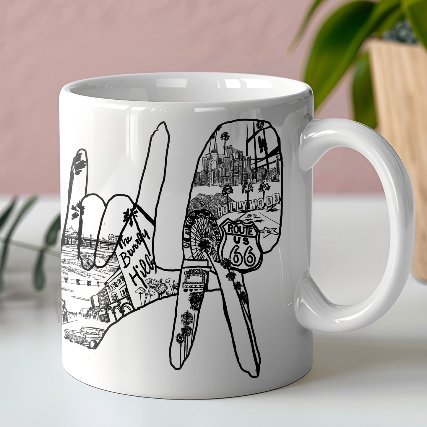 I Love L.A. Mug - All Proceeds to helping LA Wildfire Victims