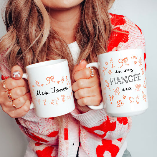Personalized Fiancée Era Mug