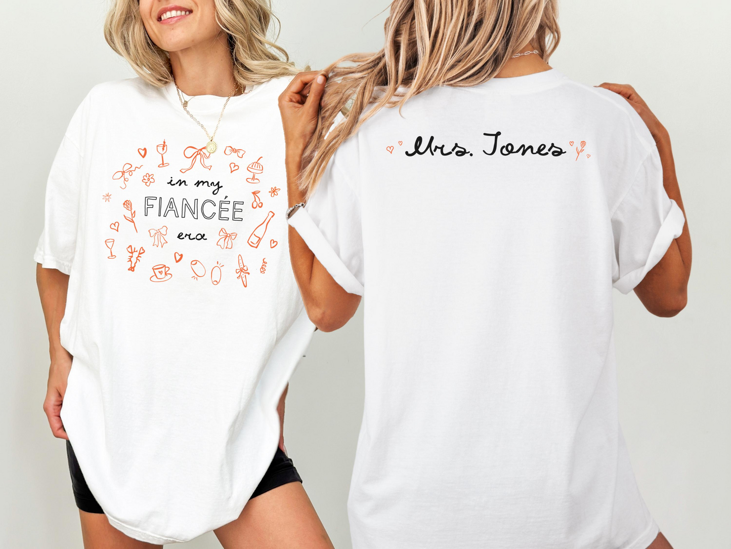 Customizable Fiancée Comfort Colors® T-shirt
