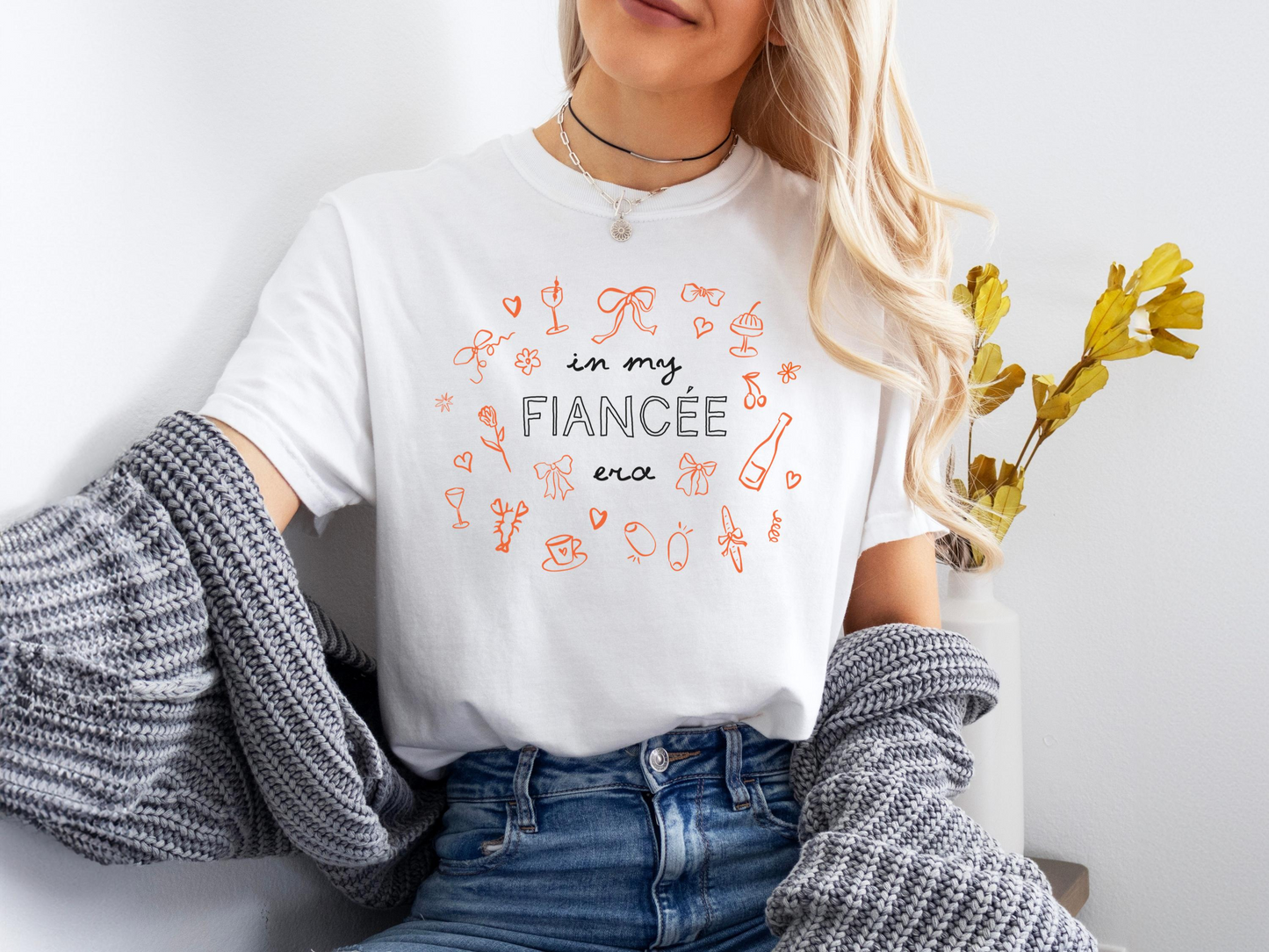 Customizable Fiancée Comfort Colors® T-shirt