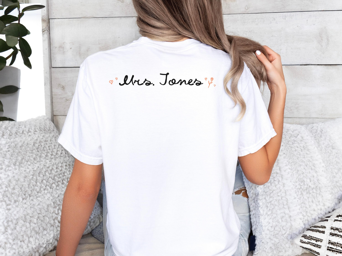 Customizable Fiancée Comfort Colors® T-shirt