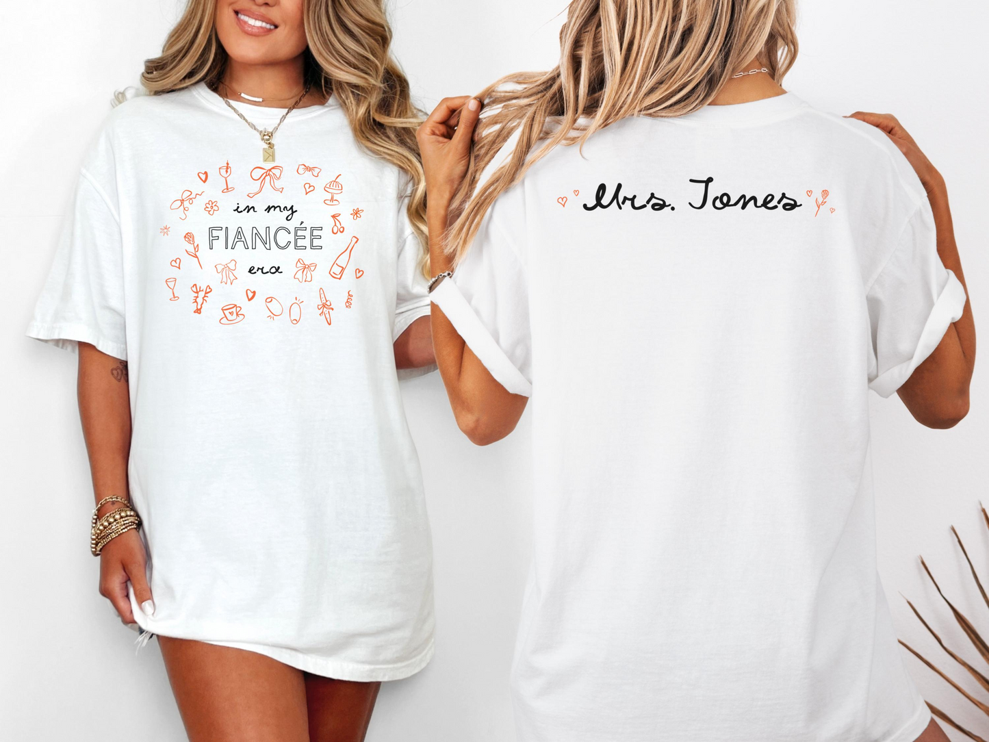Customizable Fiancée Comfort Colors® T-shirt