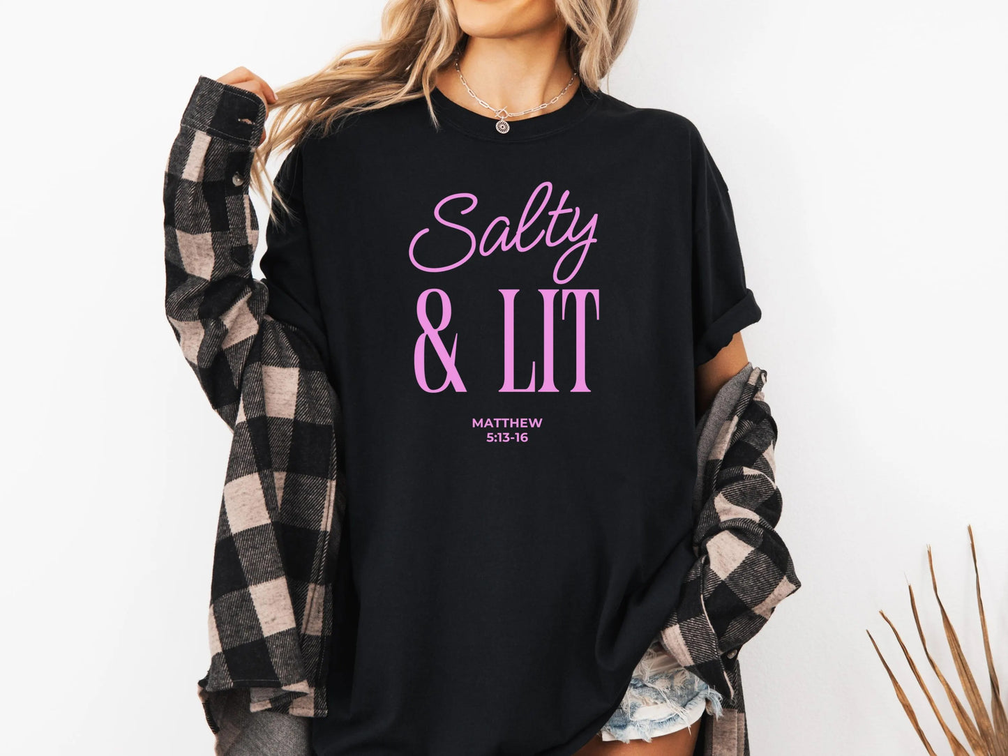 Salty & Lit T-Shirt β Stay Bold, Stay Bright β¨