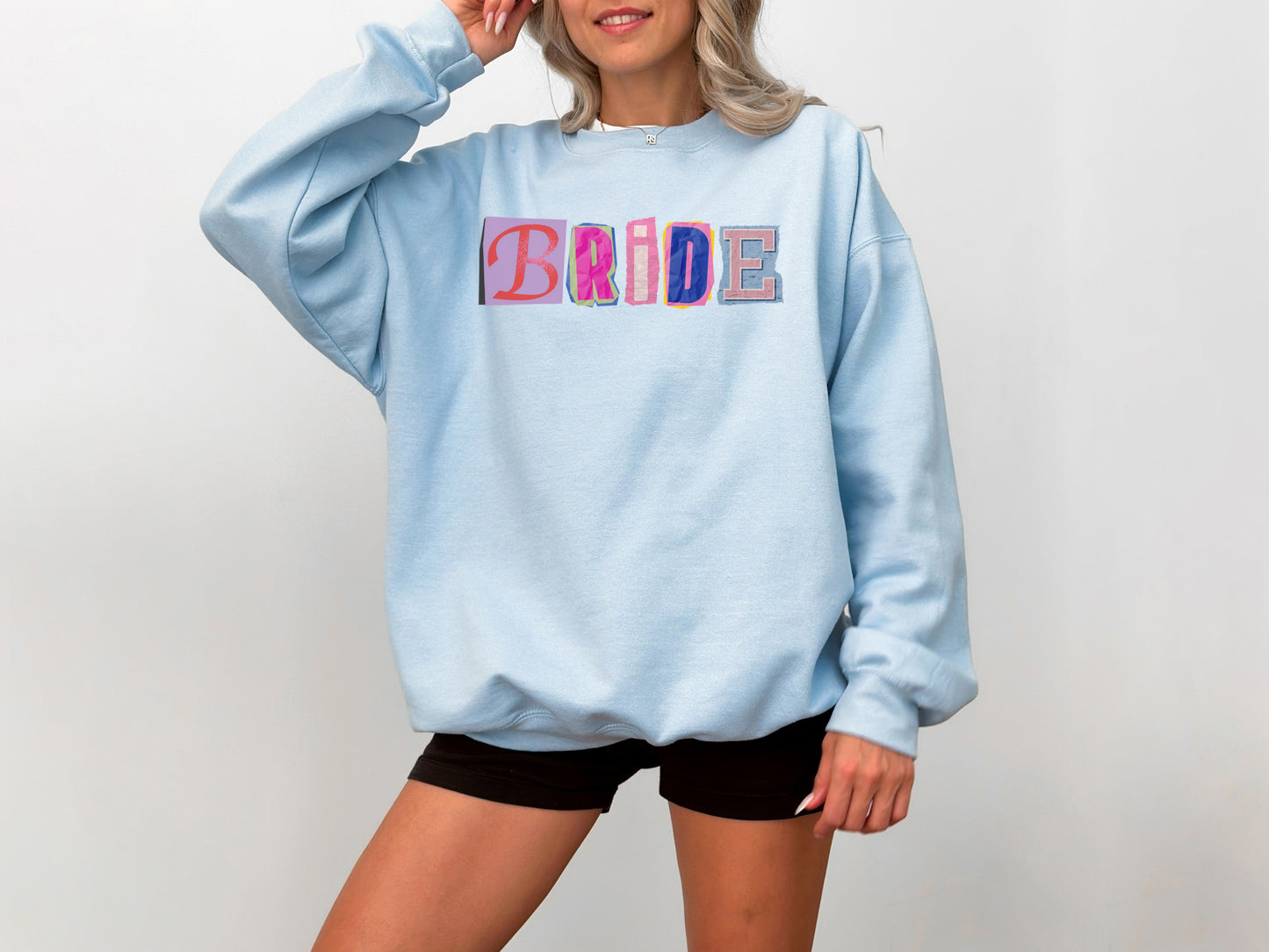 Bride Collage Crewneck