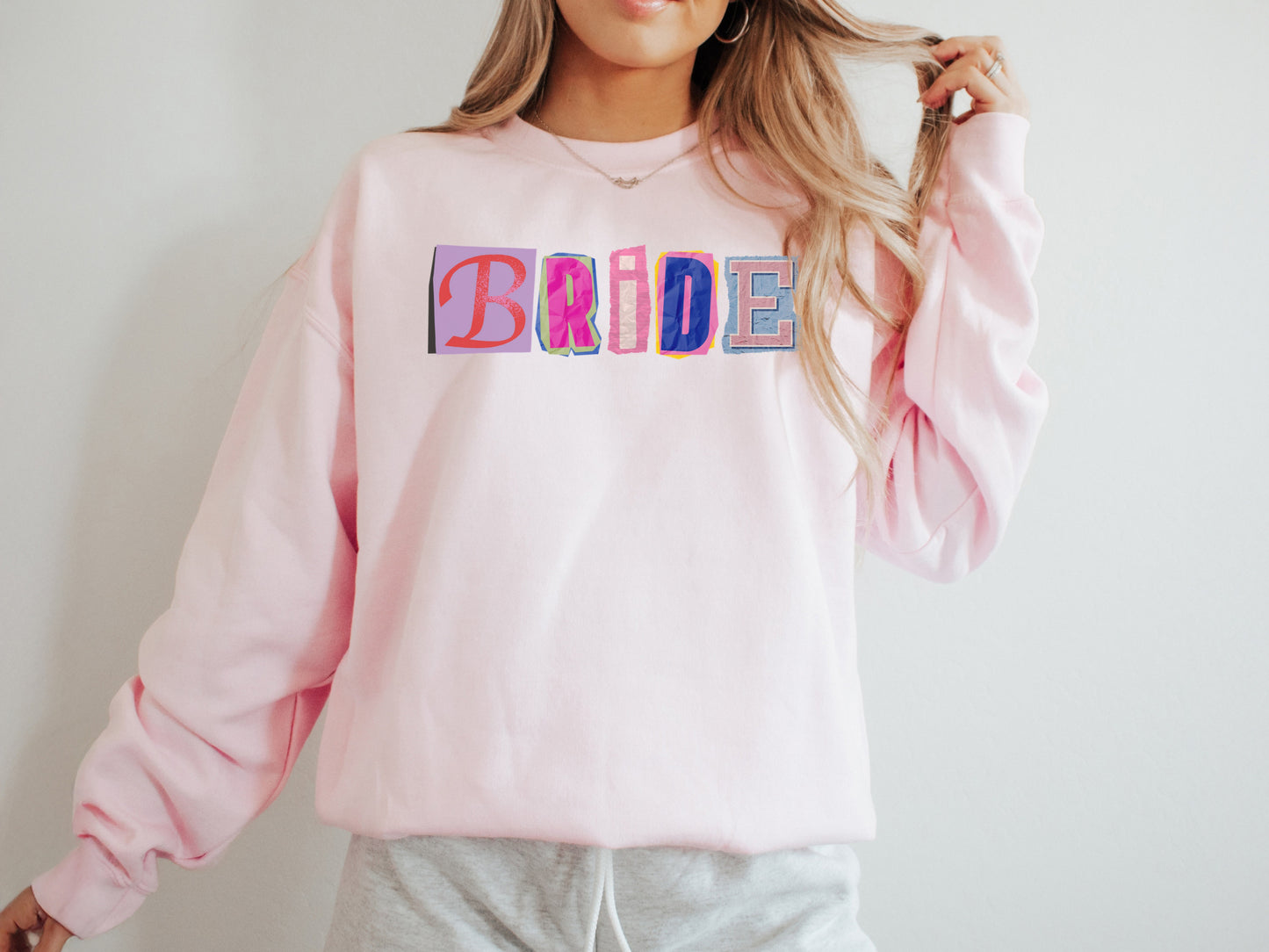 Bride Collage Crewneck