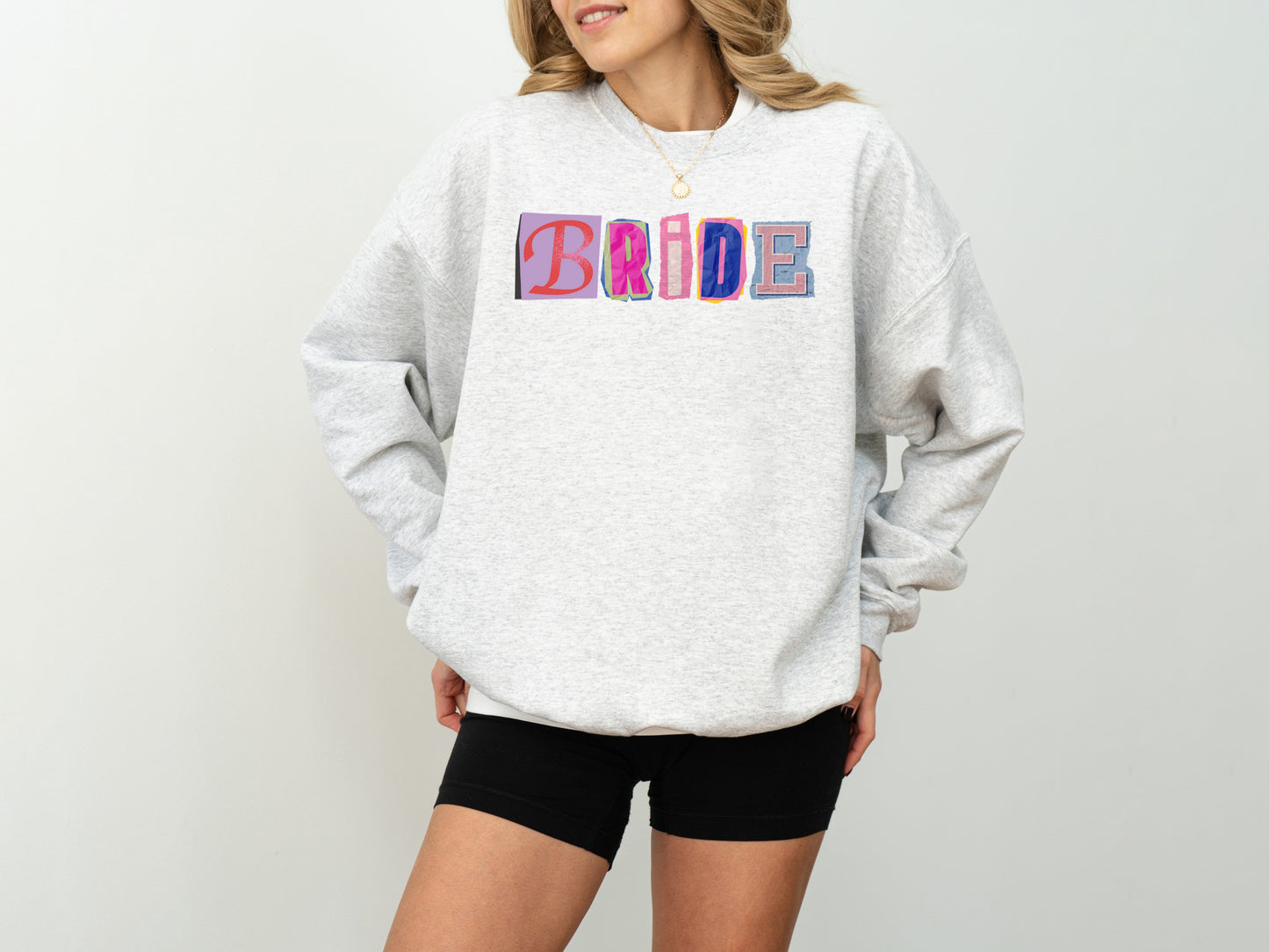 Bride Collage Crewneck