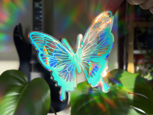 Butterfly Rainbow Casting Suncatcher