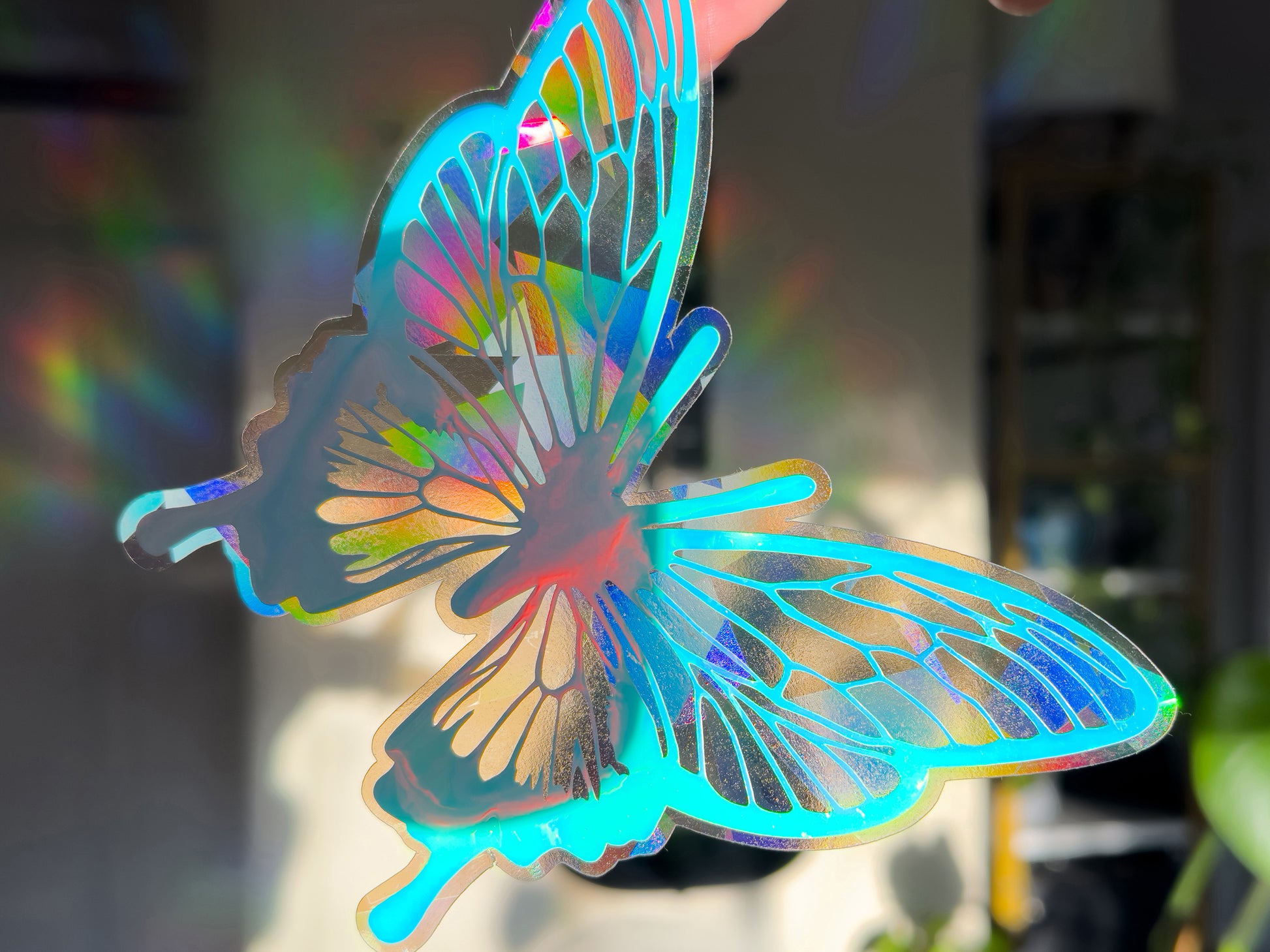 Butterfly Suncatcher Rainbows