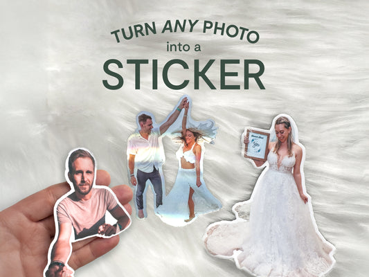 Custom Photo Stickers: Transform Anything into a Sticker!