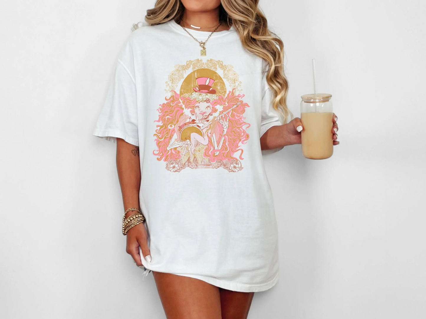 Grateful Lion Psychedelic Art TShirt