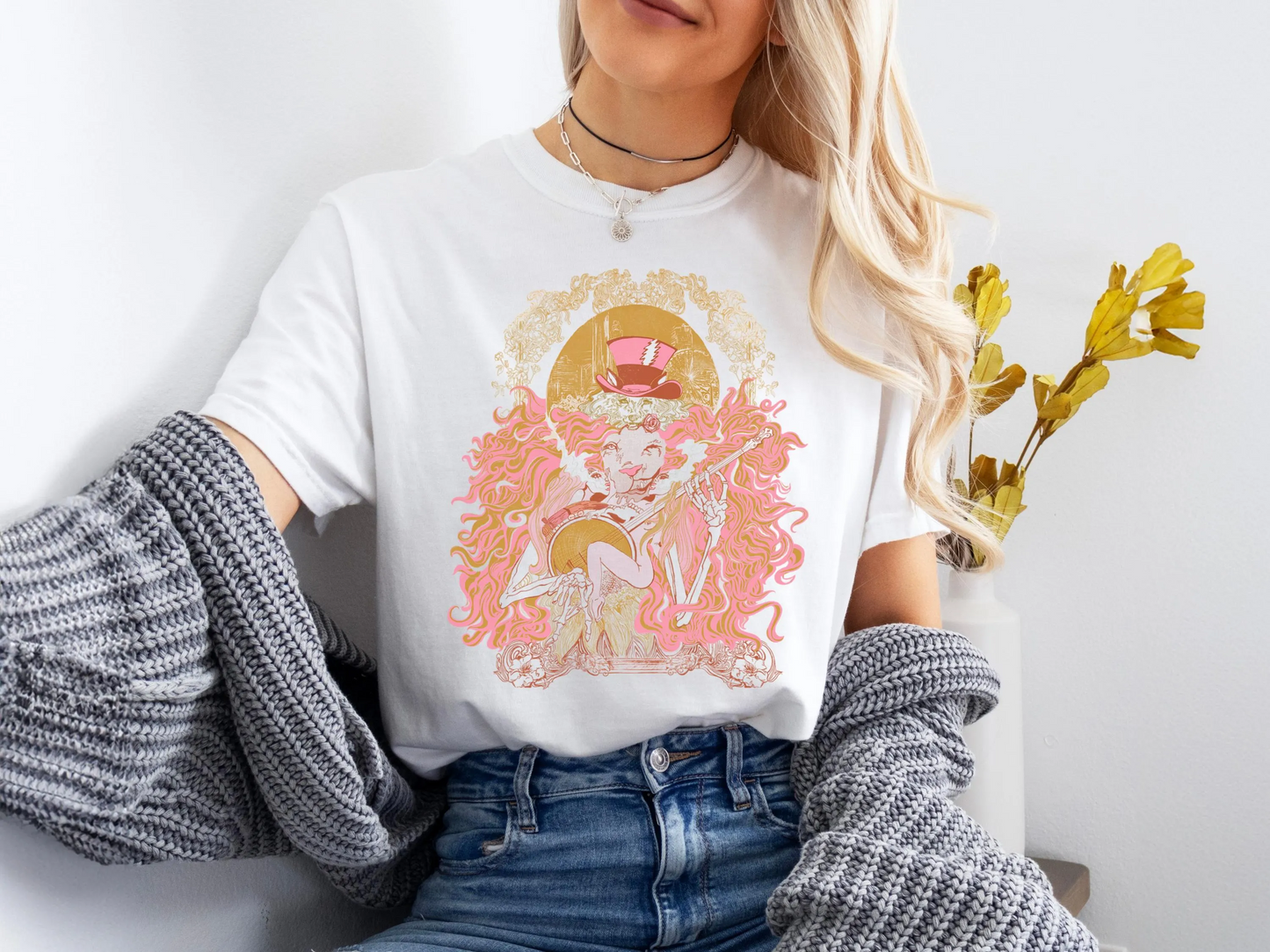 Grateful Lion Psychedelic Art TShirt