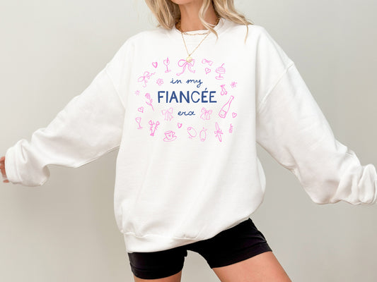 In My Fiancée Era Crewneck Multicolor