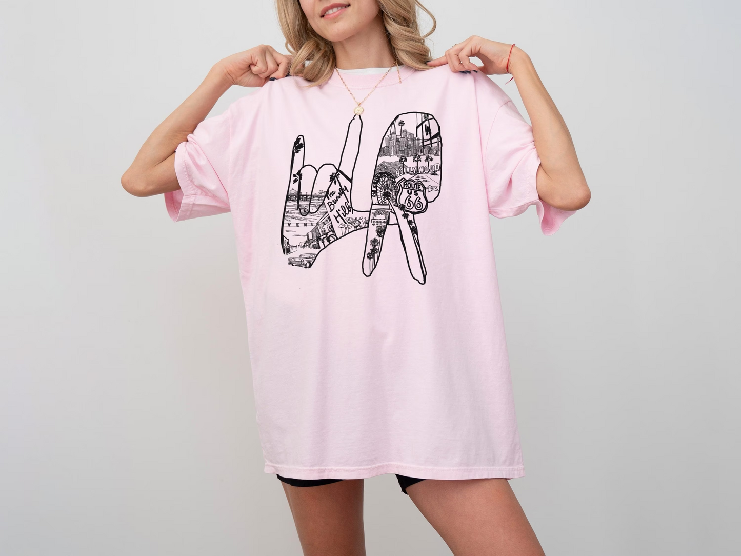 Hearts to Los Angeles Shirt - All Proceeds to Victims of LA Wildfires