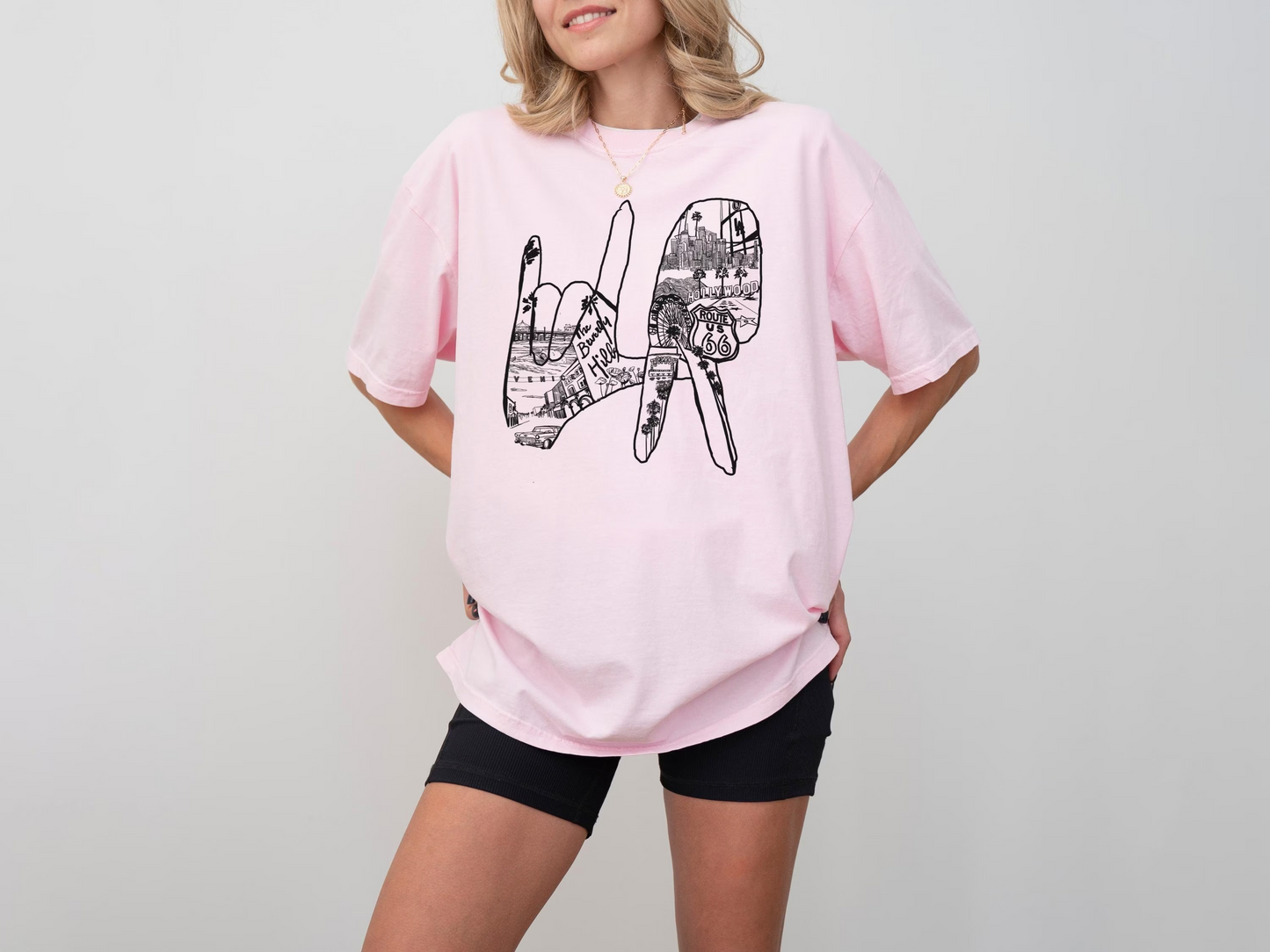 Hearts to Los Angeles Shirt - All Proceeds to Victims of LA Wildfires