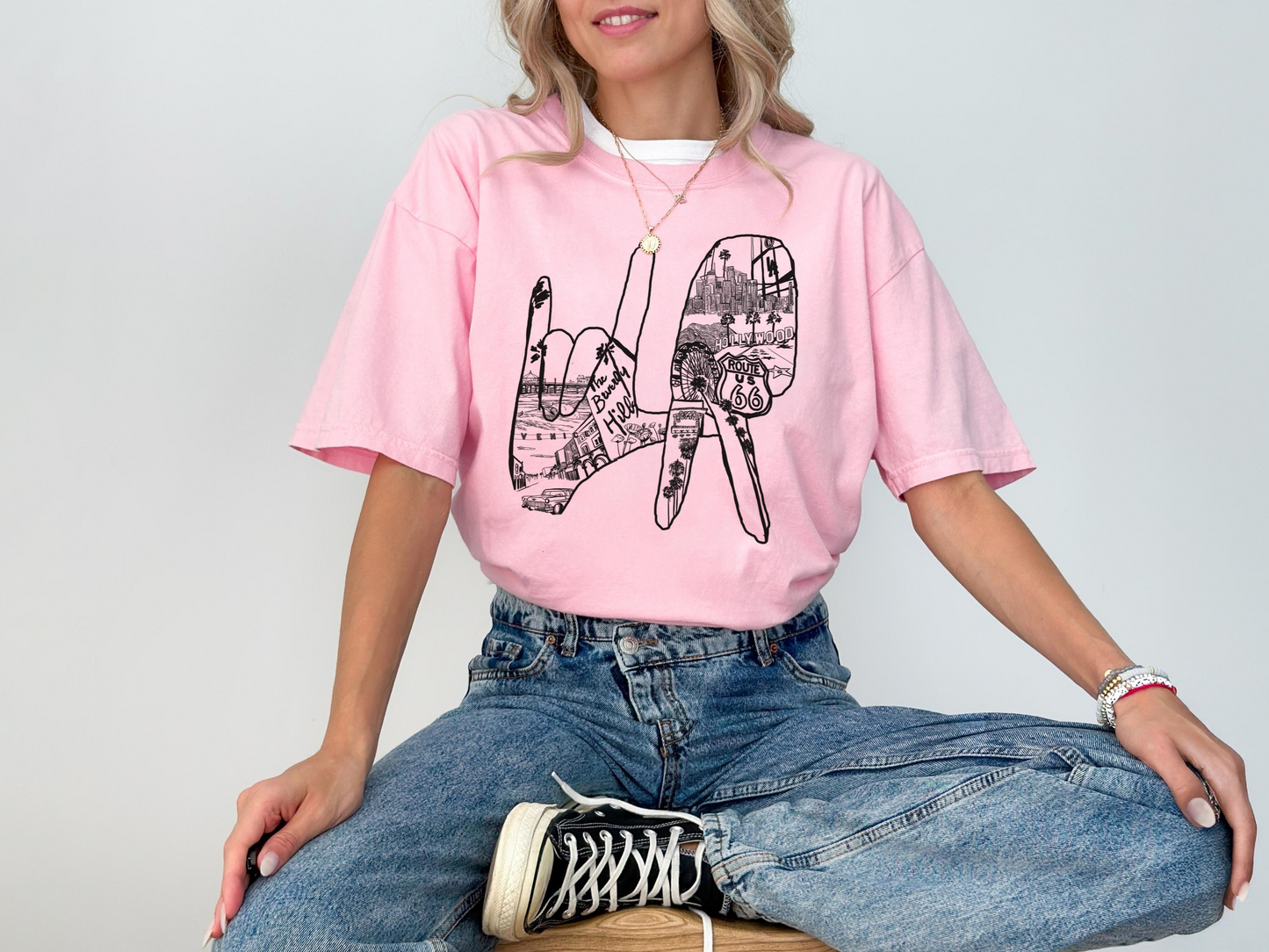 Hearts to Los Angeles Shirt - All Proceeds to Victims of LA Wildfires