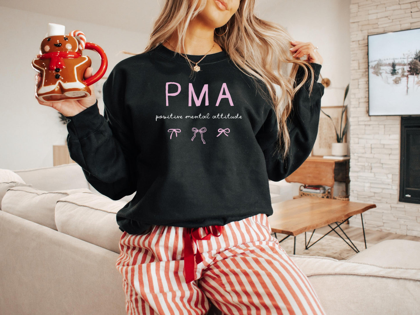 PMA Sweatshirt – Because Life is a Rollercoaster ✨