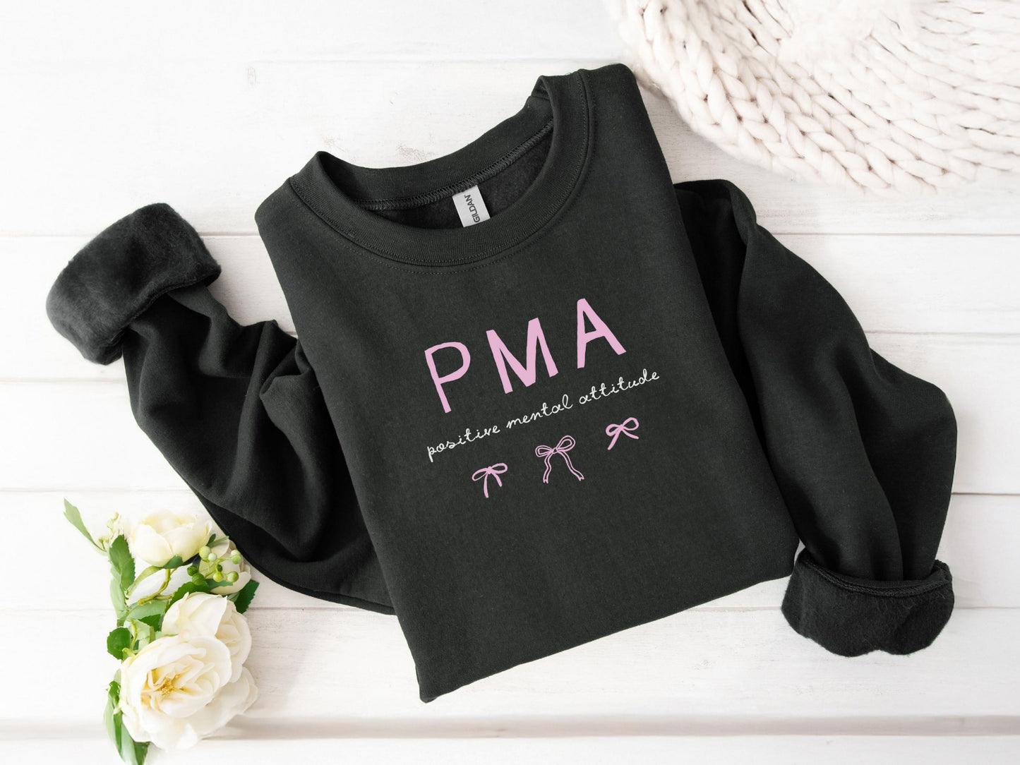 PMA Sweatshirt – Because Life is a Rollercoaster ✨