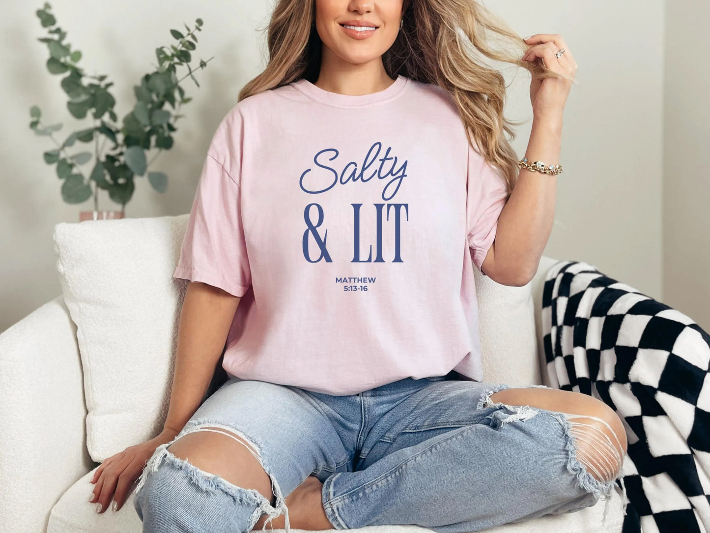 Salty & Lit T-Shirt β Stay Bold, Stay Bright β¨