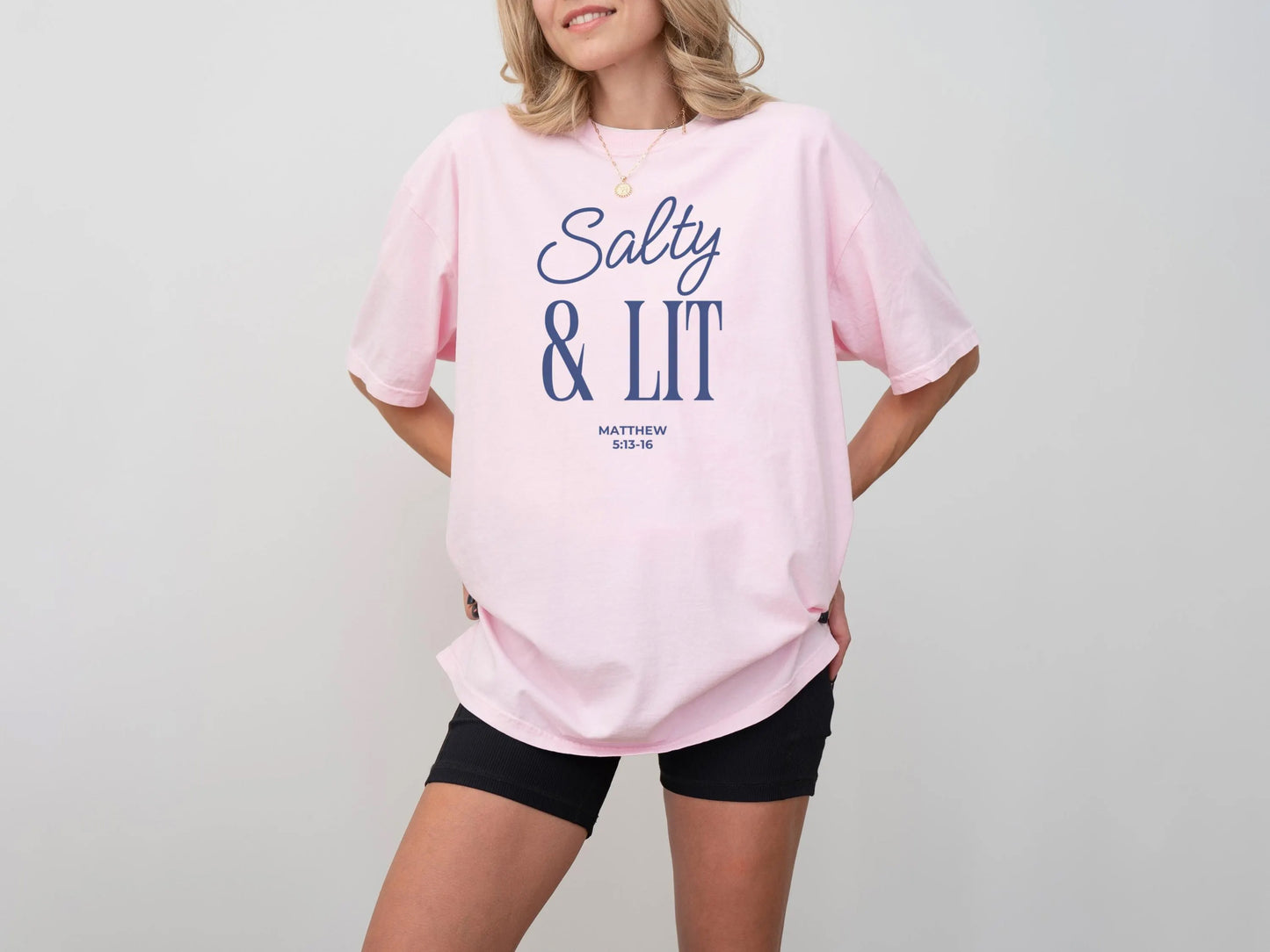 Salty & Lit T-Shirt β Stay Bold, Stay Bright β¨