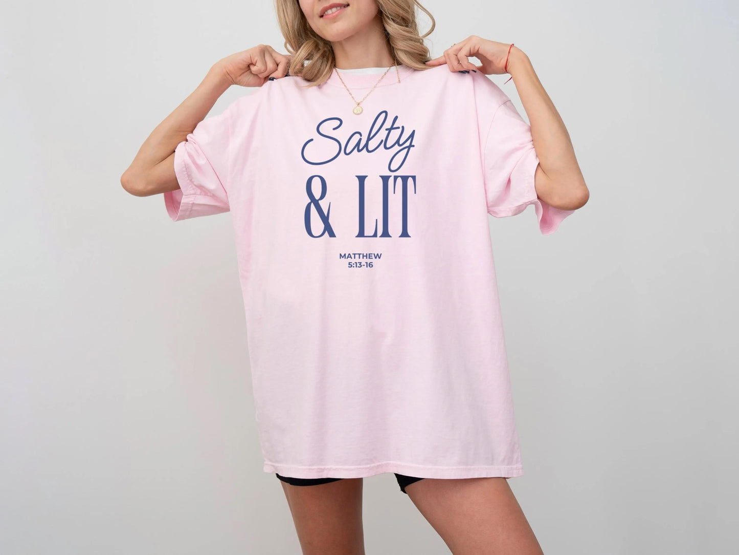 Salty & Lit T-Shirt β Stay Bold, Stay Bright β¨
