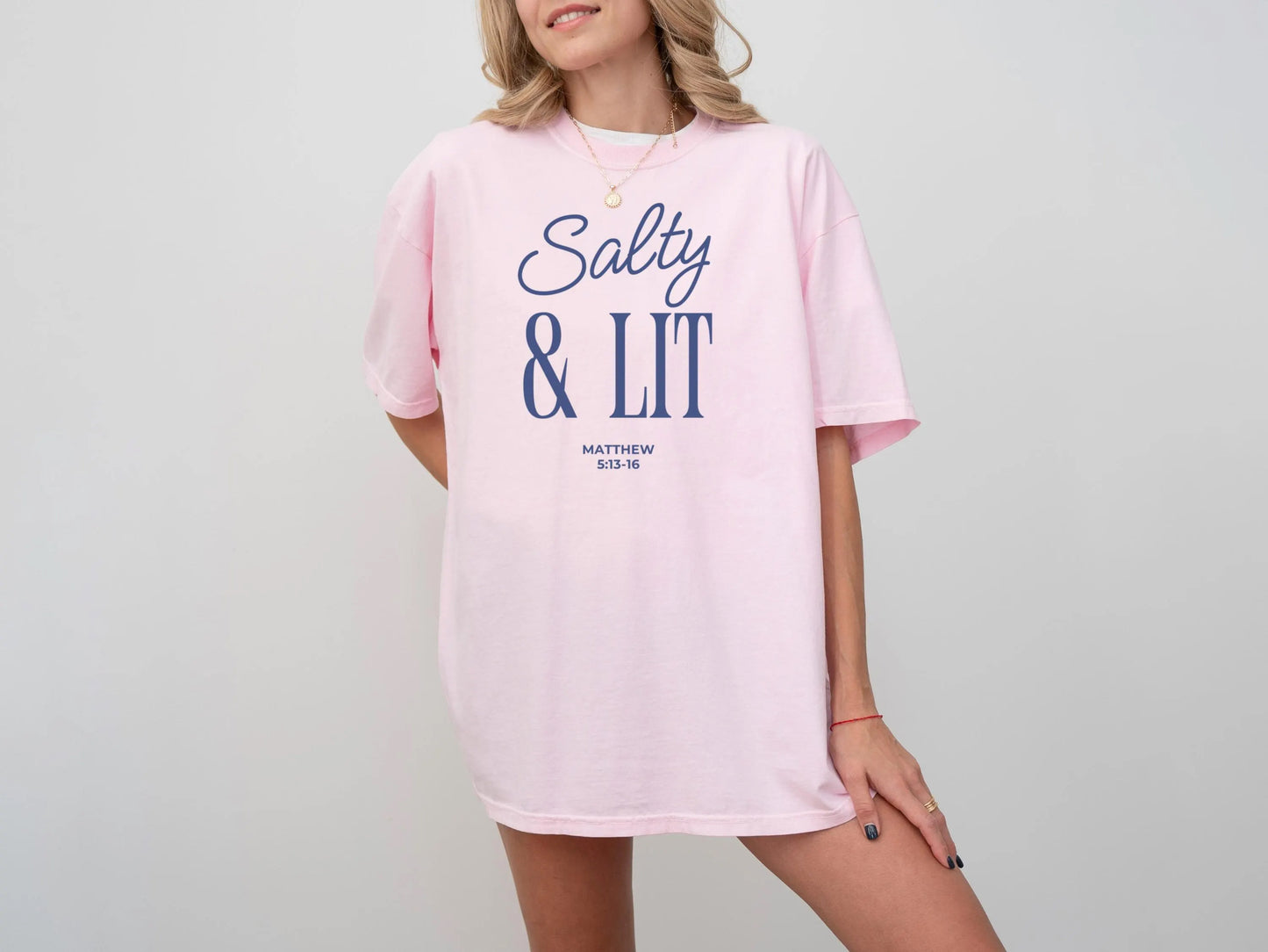 Salty & Lit T-Shirt β Stay Bold, Stay Bright β¨