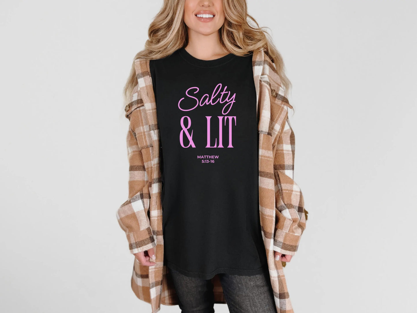 Salty & Lit T-Shirt β Stay Bold, Stay Bright β¨