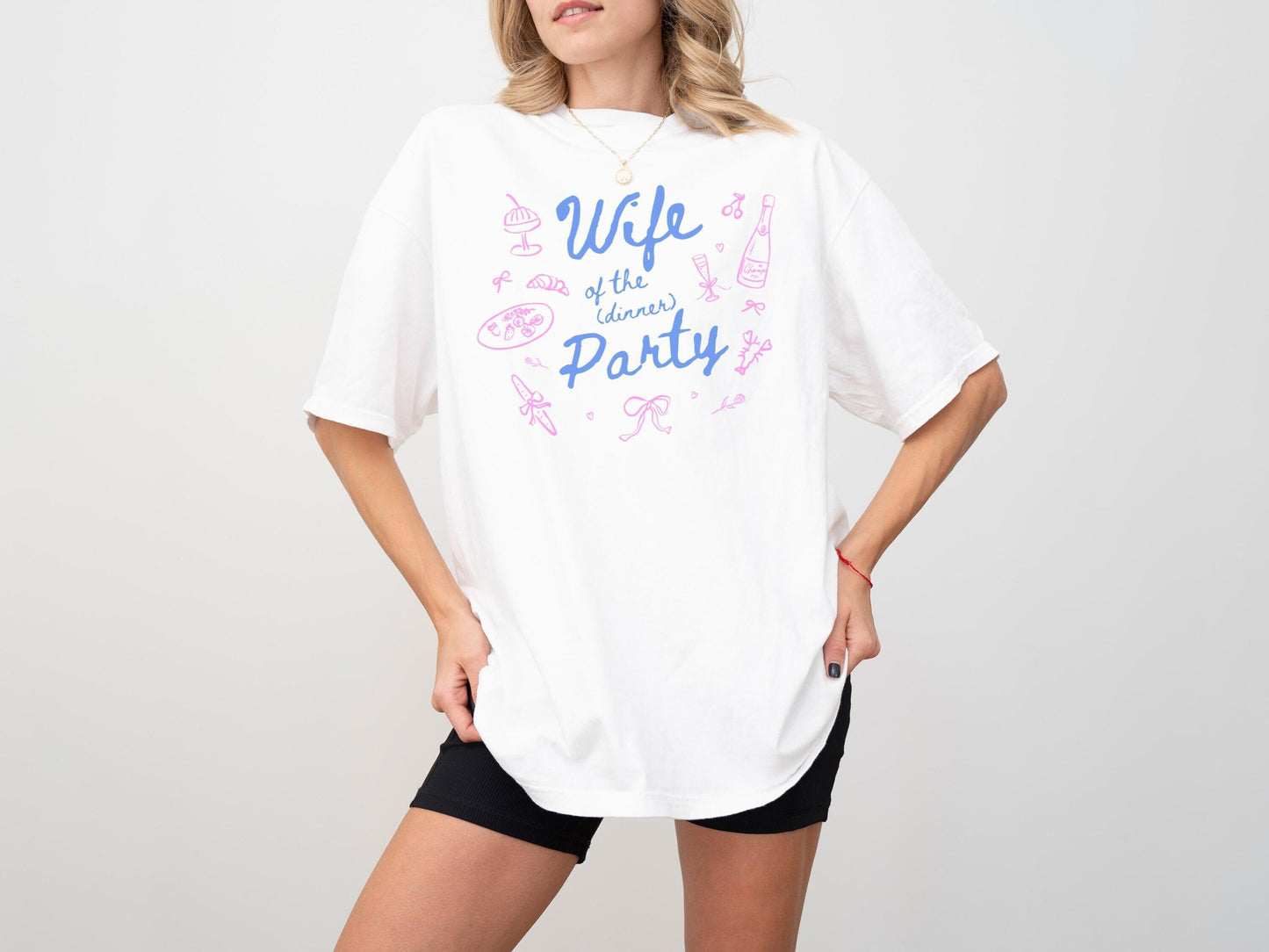 Wife of the Dinner Party – Comfort Colors Tee 🍷✨