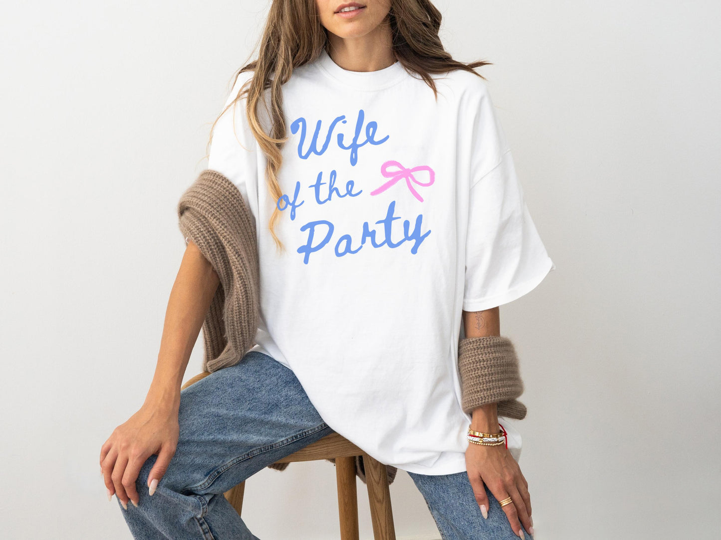 Wifey of the Party β Coquette Comfort Colors Tee πβ¨