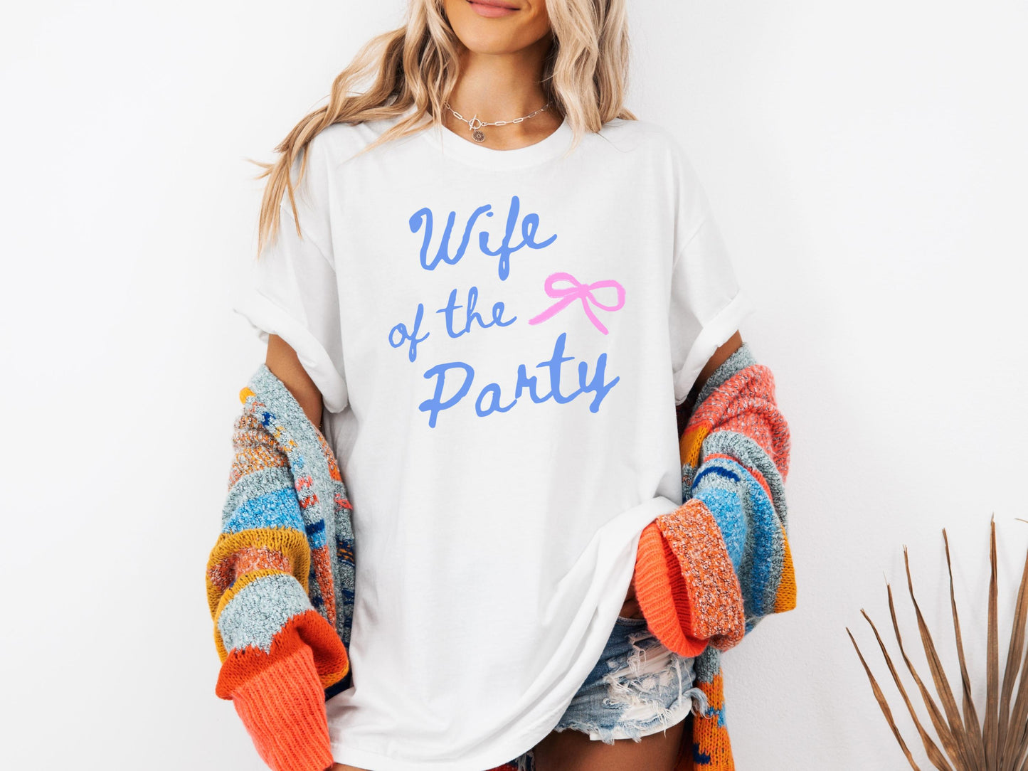 Wifey of the Party β Coquette Comfort Colors Tee πβ¨