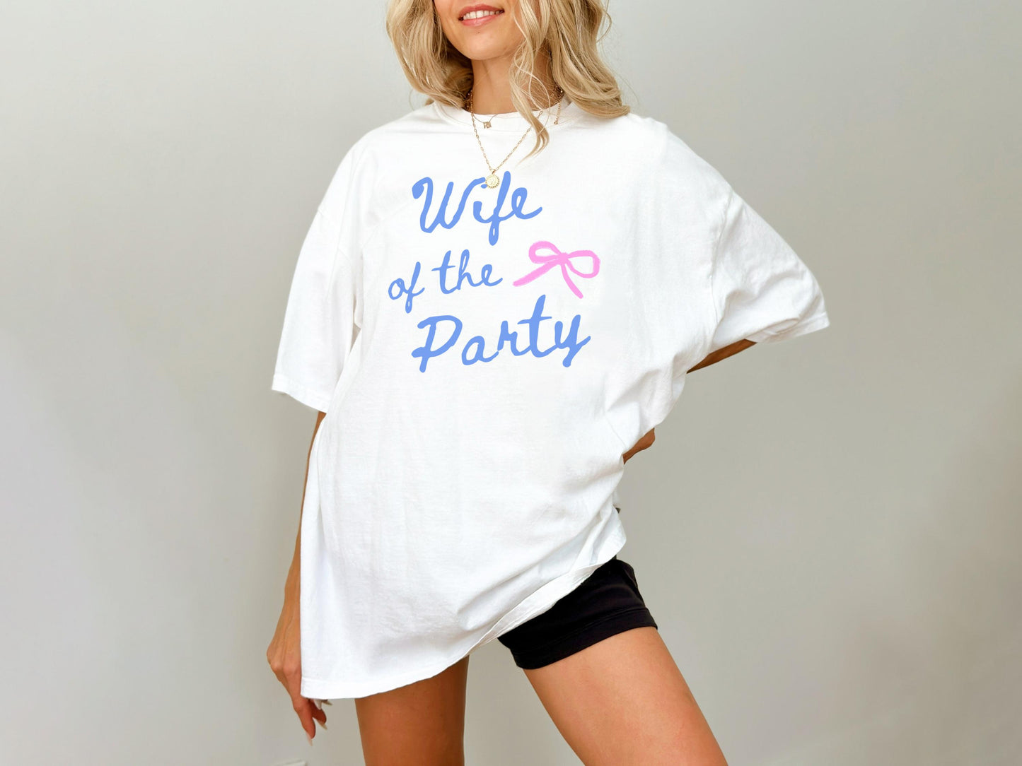 Wifey of the Party β Coquette Comfort Colors Tee πβ¨