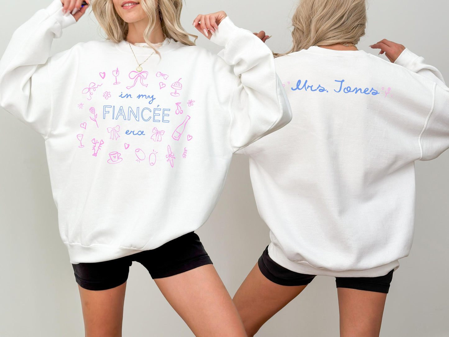 In My Fiancée Era – Personalized Crewneck Sweatshirt