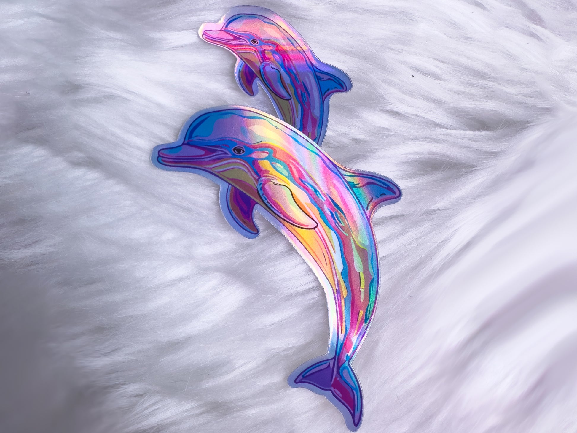 waterproof dolphin sticker pack