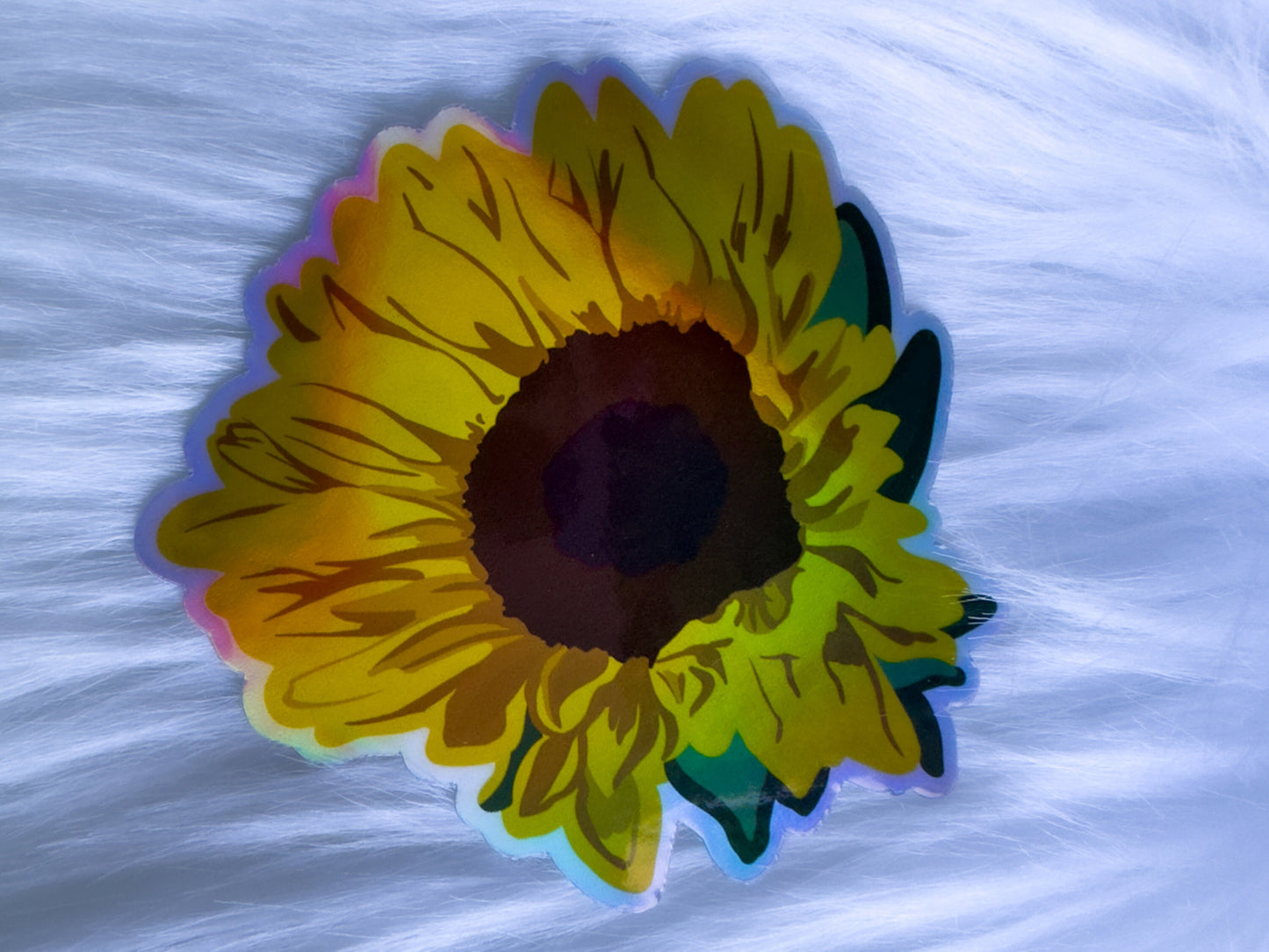 Sunflower Waterproof Sticker