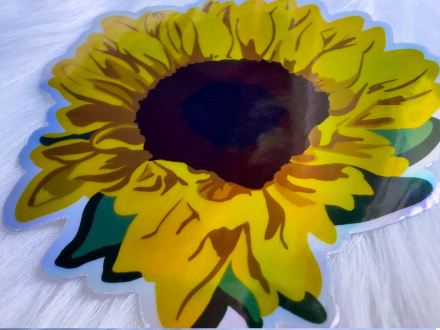 Sunflower Waterproof Sticker