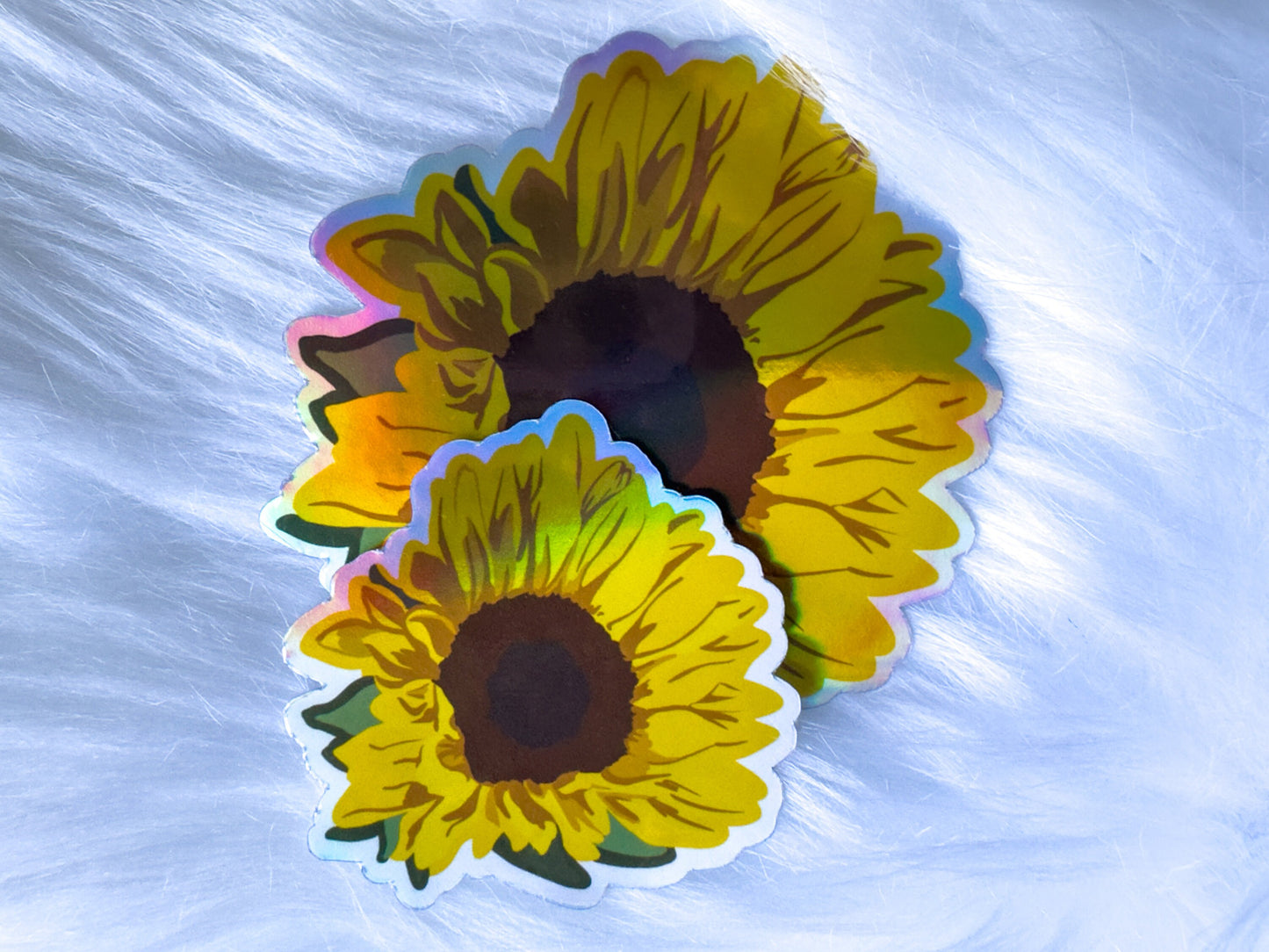 Sunflower Waterproof Sticker