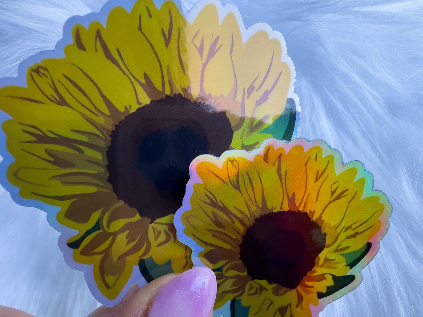Sunflower Waterproof Sticker