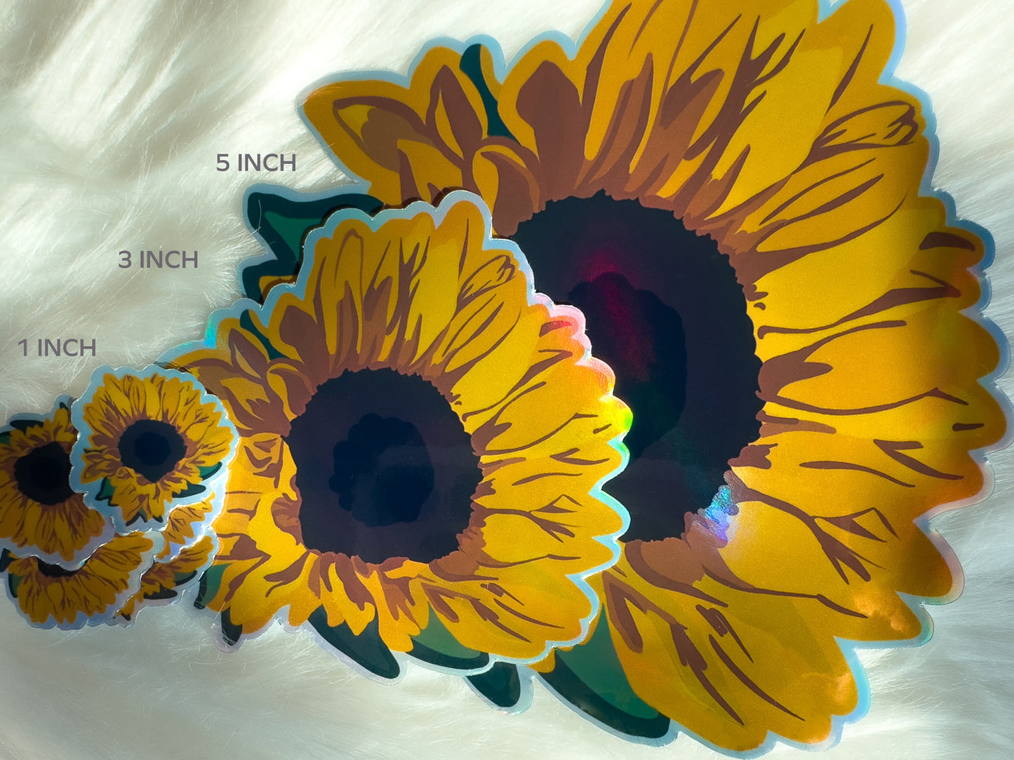Sunflower Waterproof Sticker